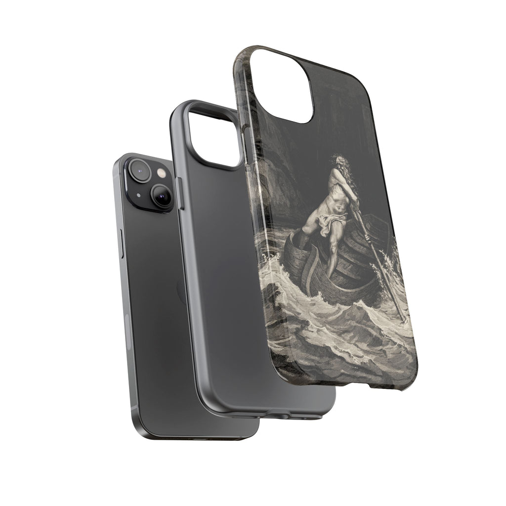 Canto III - Charon by Gustave Doré - iPhone Tough Case
