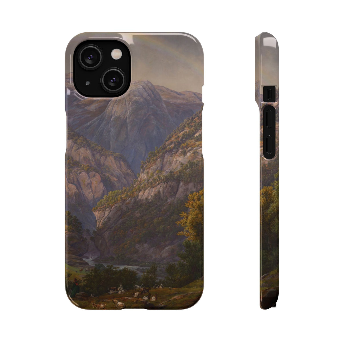 View from Stalheim by Johan Dahl - iPhone Slim Case