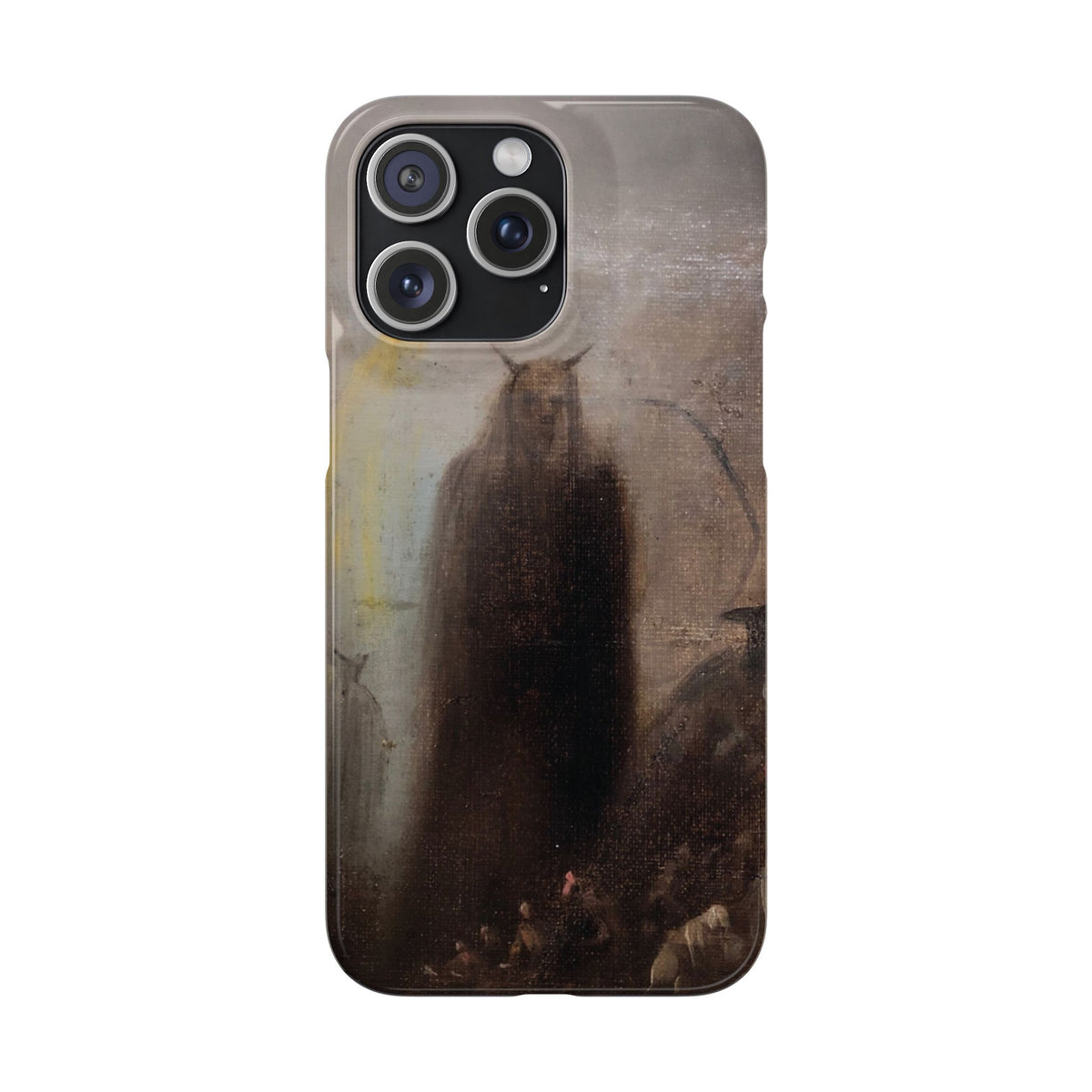 Ghostly Vision by Francisco Goya - iPhone Slim Case