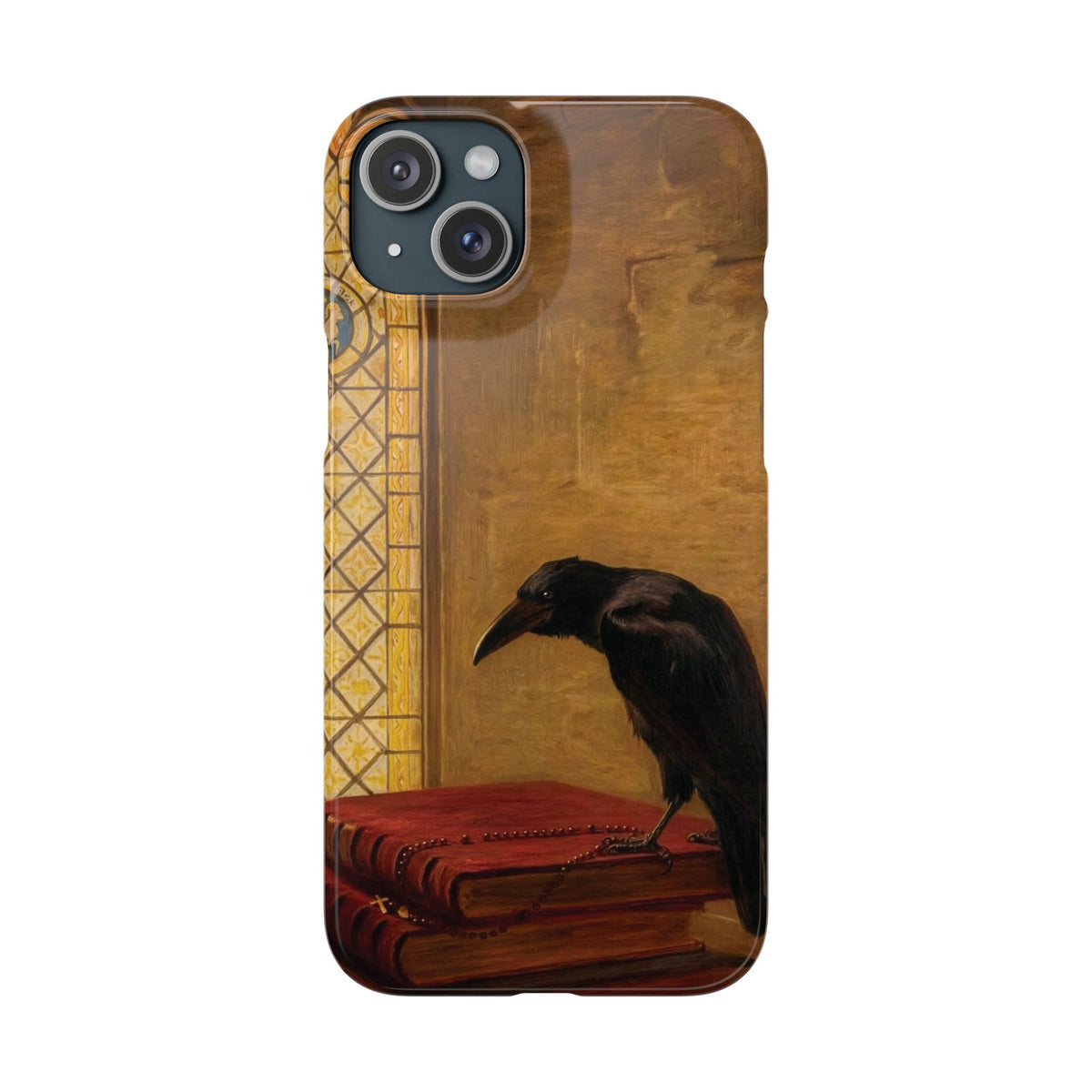 A Saint, from Jackdaw of Rheims by Briton Riviere - iPhone Slim Case