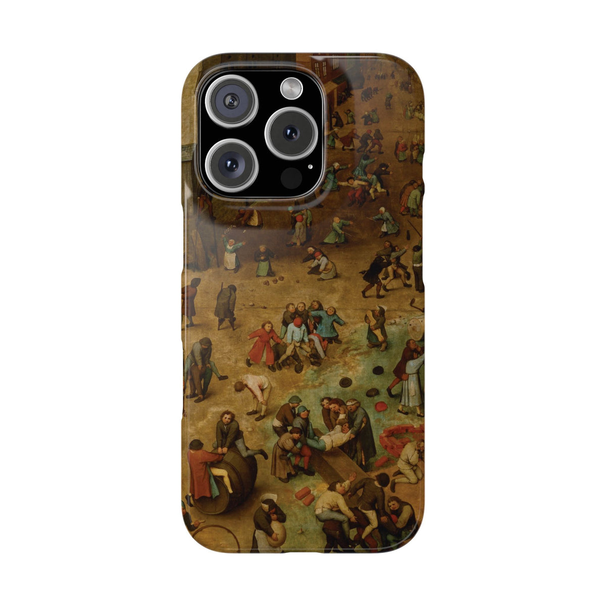 Childrens Games by Pieter Bruegel the Elder - iPhone Slim Case