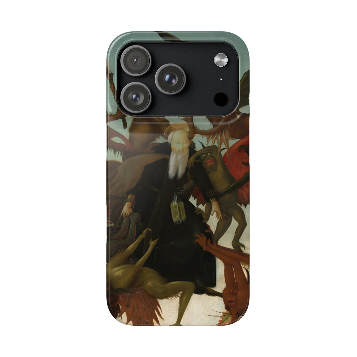 The Torment of Saint Anthony by Michelangelo - iPhone Slim Case