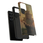 Ships at Night by Edward Moran - Samsung Tough Case