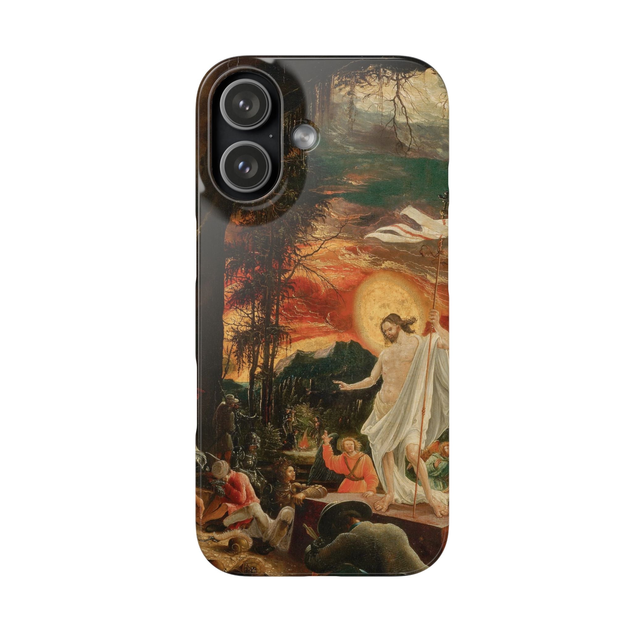 Resurrection of Christ by Albrecht Altdorfer - iPhone Slim Case