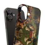 Adoration of the Lamb from the Ghent Altarpiece by Hubert van Eyck- iPhone Slim Case