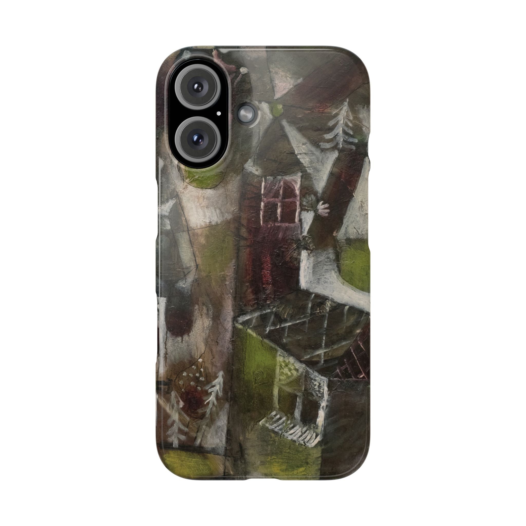 Swamp Legend by Paul Klee - iPhone Slim Case