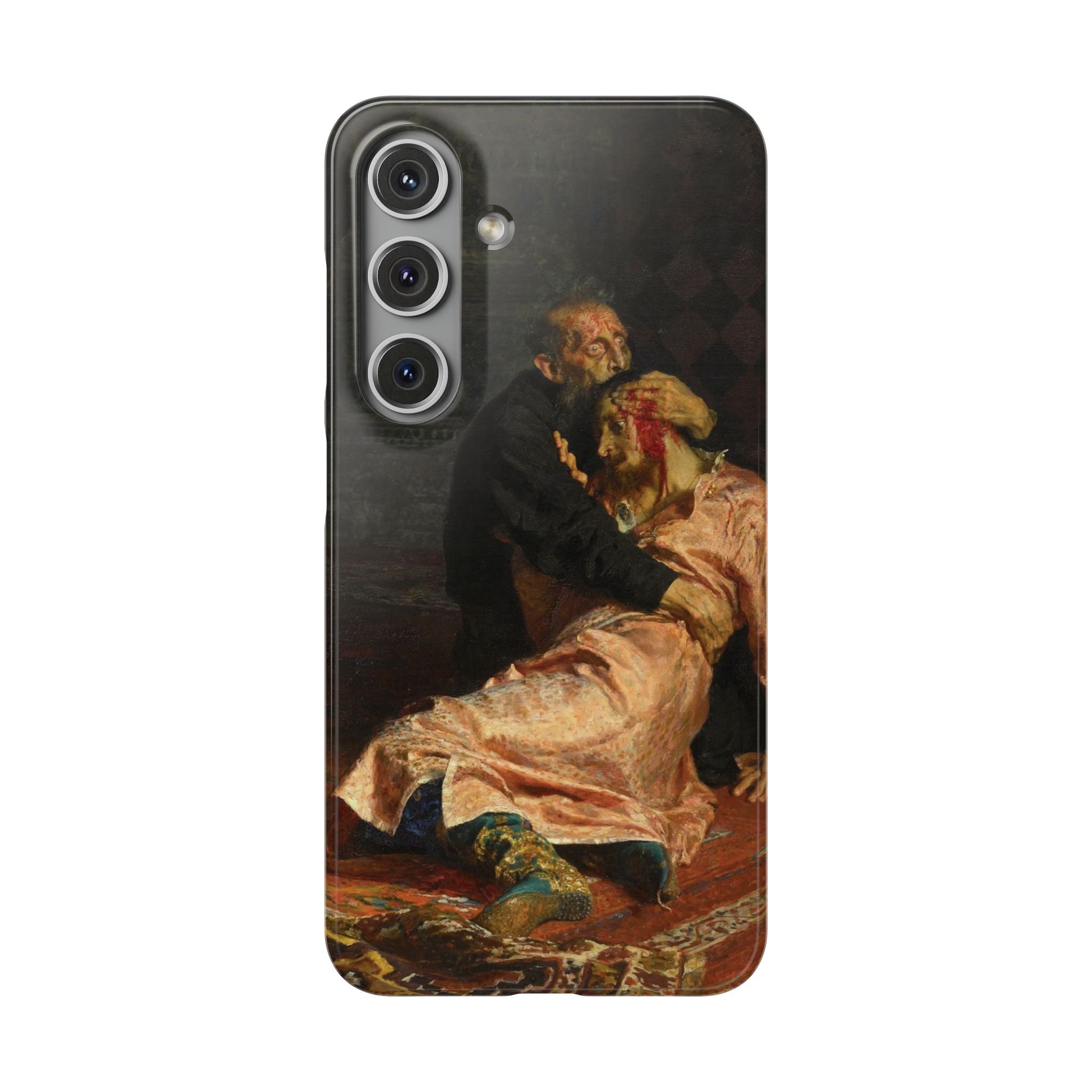 Ivan the Terrible and His Son by Ilya Repin - Samsung Slim Case