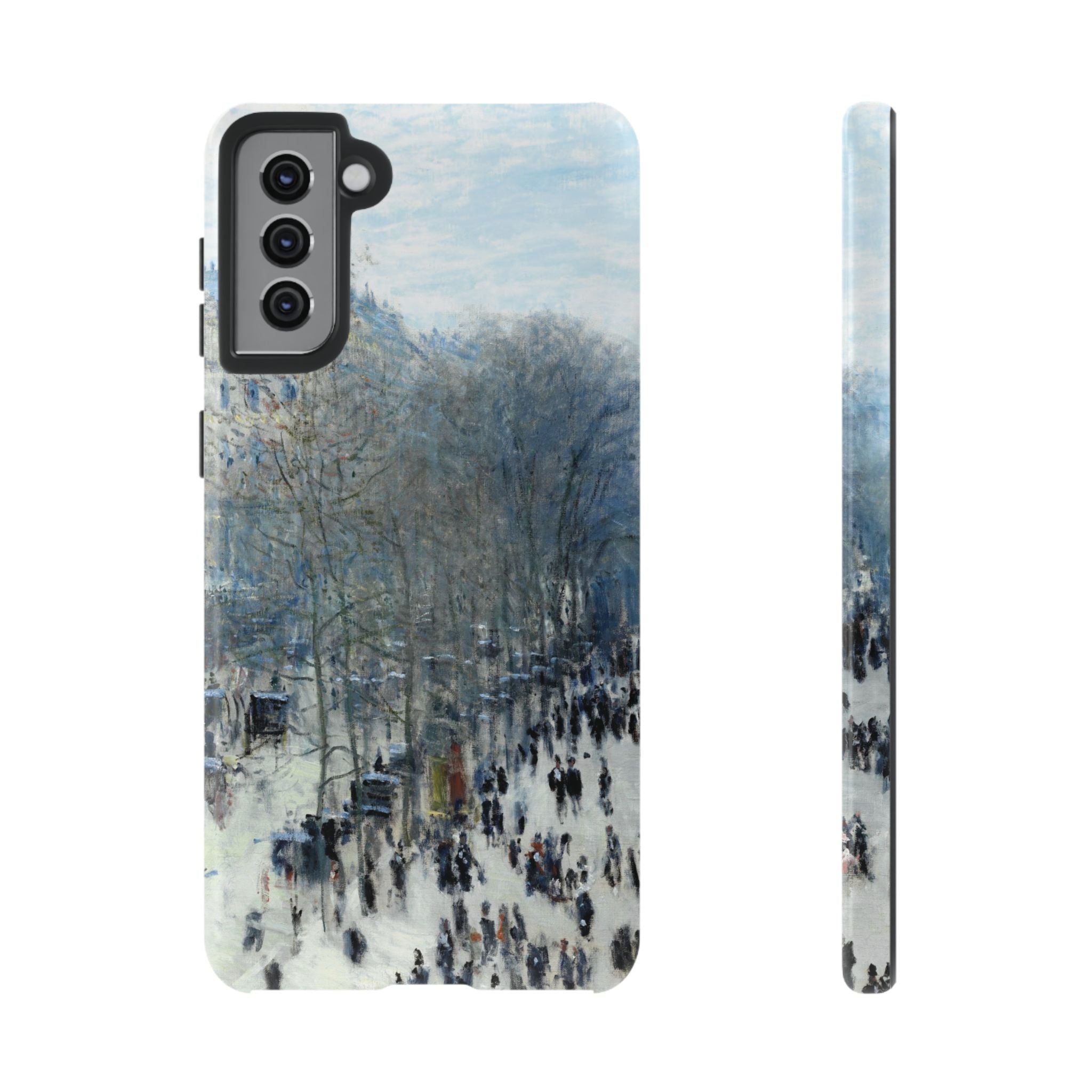 Boulevard des Capucines by Claude Monet - Samsung Tough Case