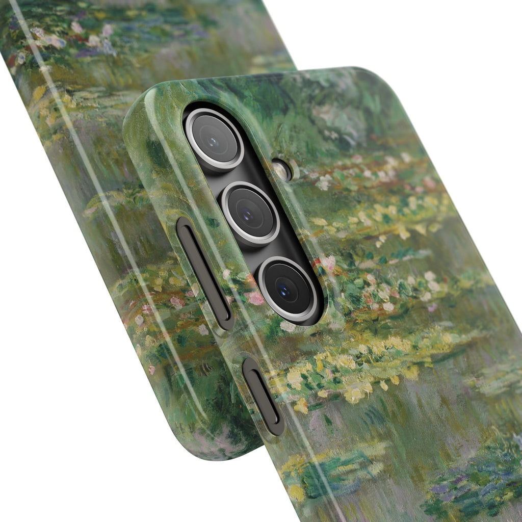 Le Bassin des Nymphéas by Claude Monet - Samsung Slim Case