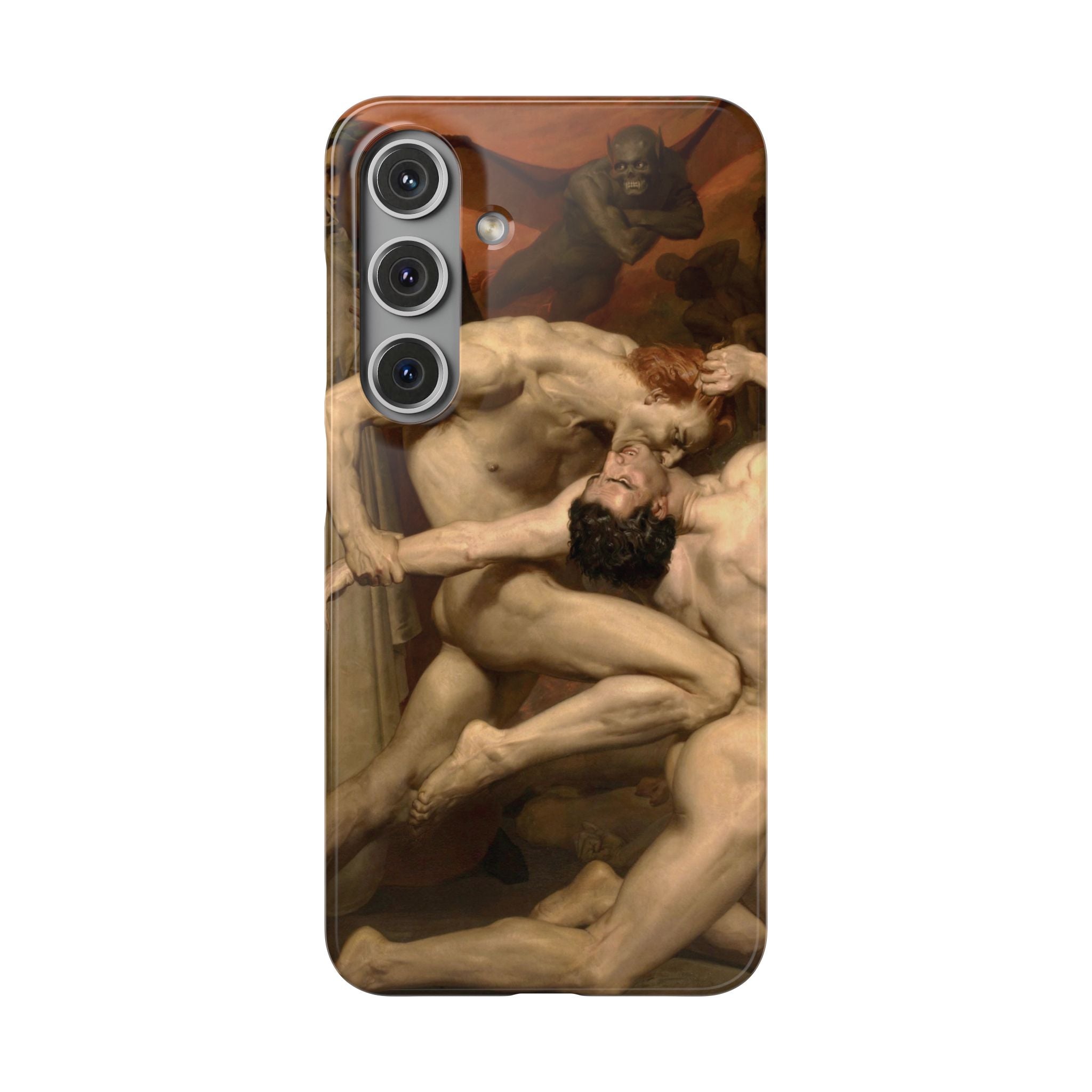 Dante and Virgile by William Bouguereau - Samsung Slim Case