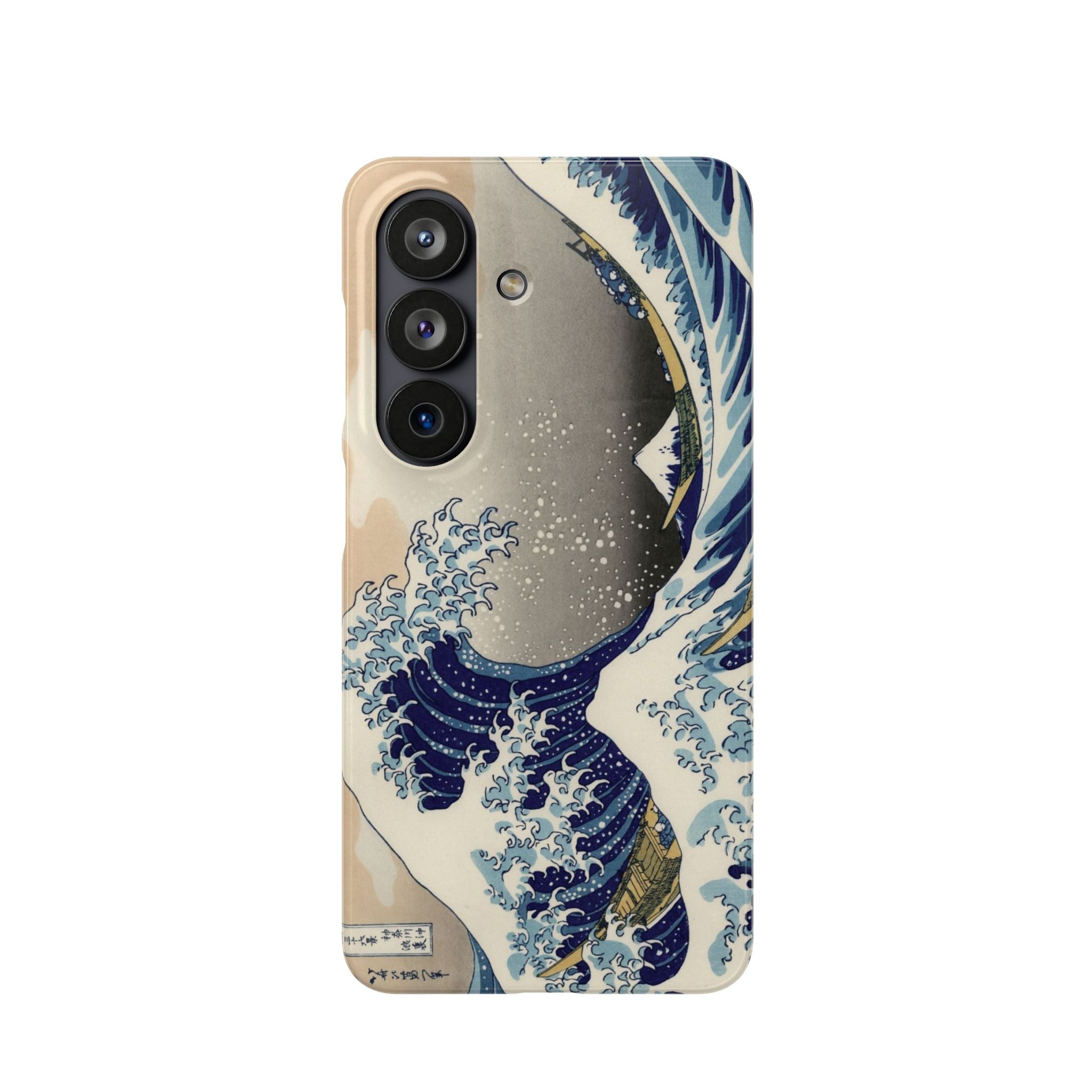 The Great Wave off Kanagawa by Hokusai - Samsung Slim Case