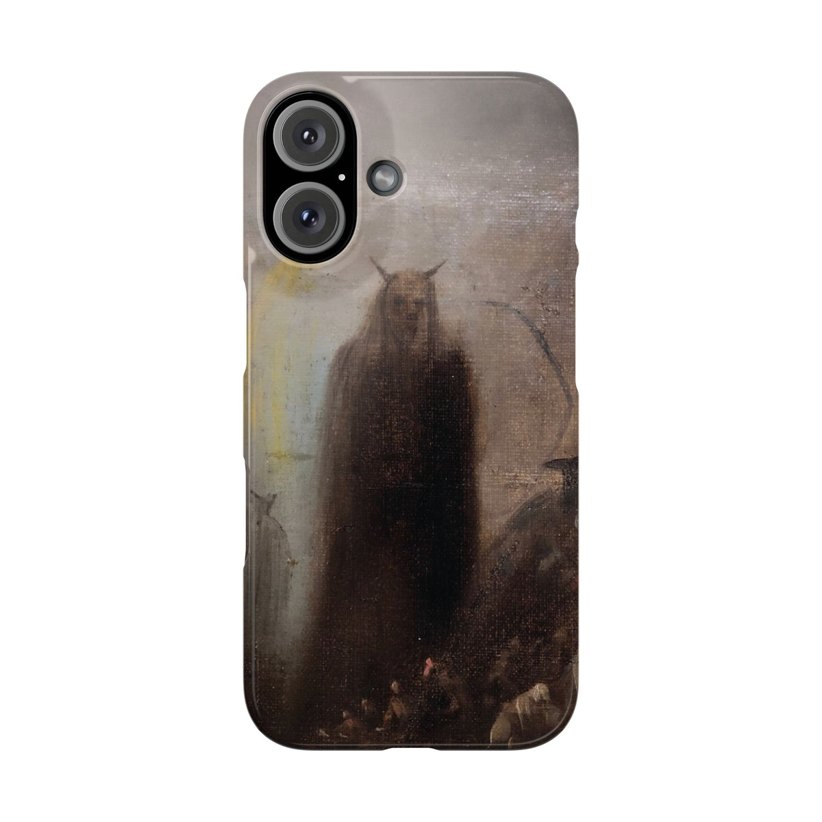 Ghostly Vision by Francisco Goya - iPhone Slim Case
