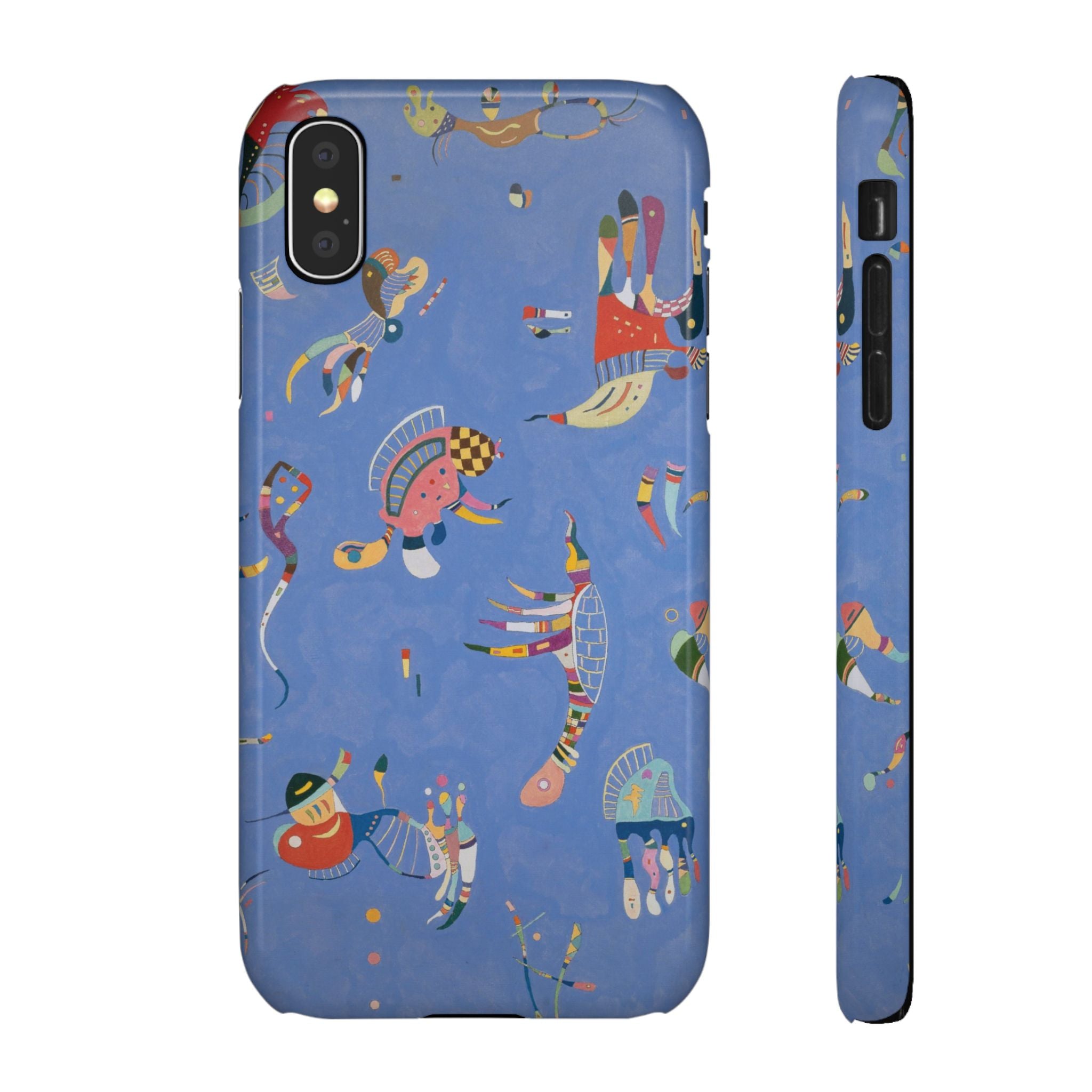 Sky Blue by Vasily Kandinsky - iPhone Slim Case