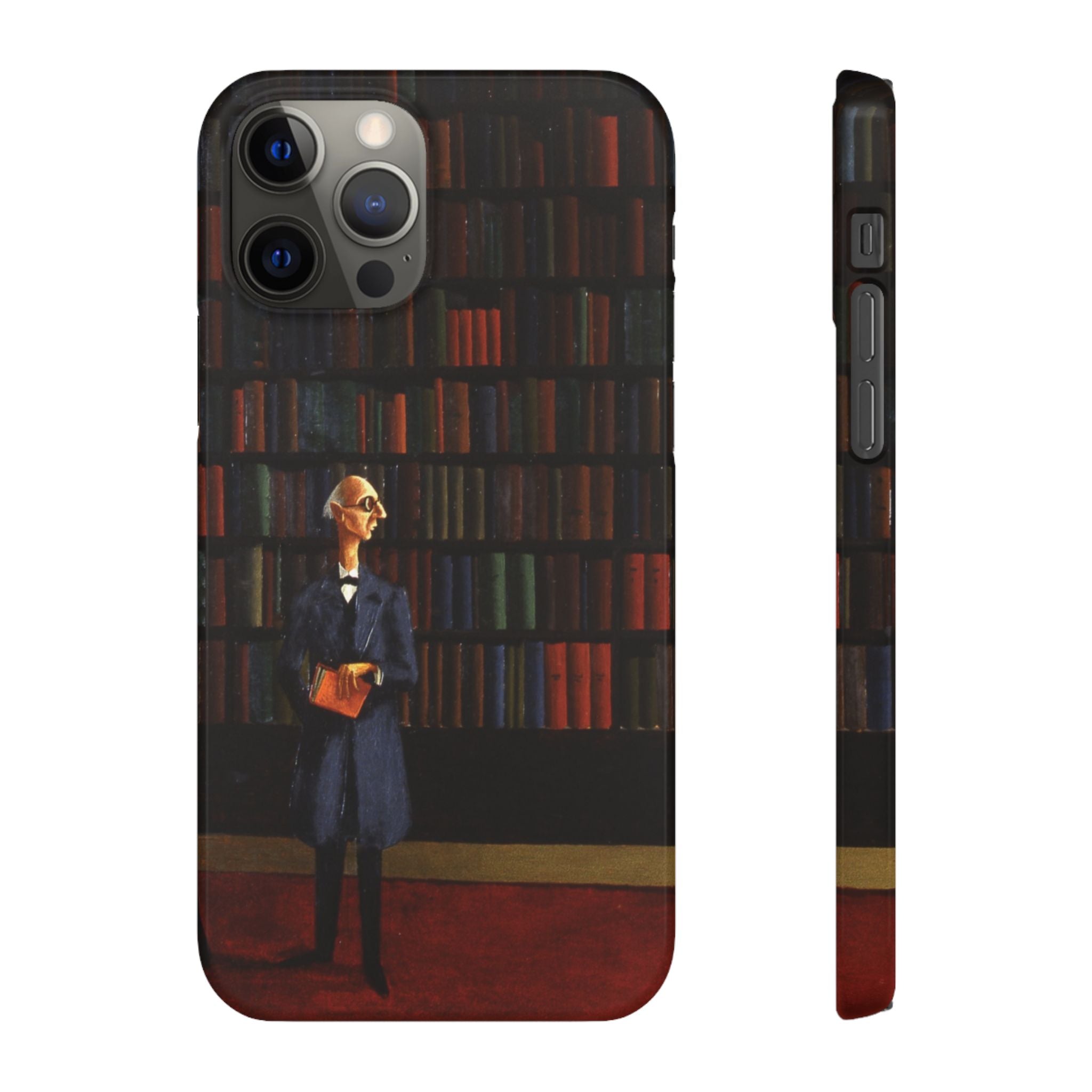 The Library by Franz Sedlacek - iPhone Slim Case