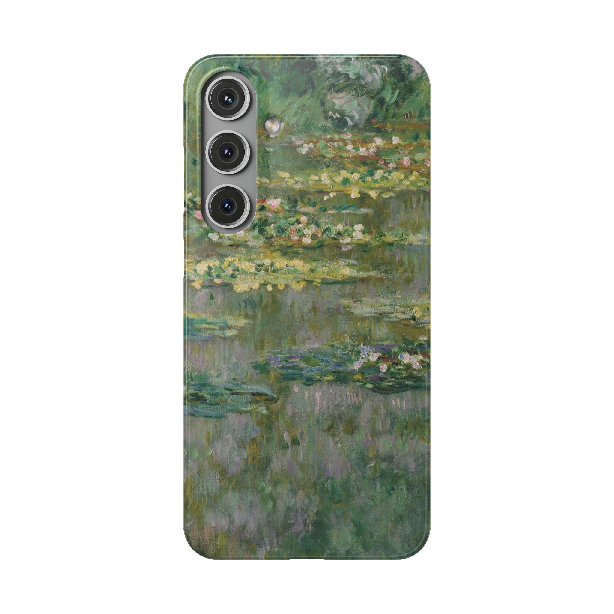 Le Bassin des Nymphéas by Claude Monet - Samsung Slim Case