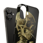 Head of a Skeleton with a Burning Cigarette by Vincent van Gogh - iPhone Slim Case