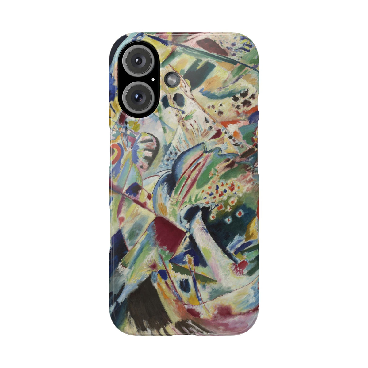 Panel for Edwin R. Campbell No. 4 by Vasily Kandinsky - iPhone Slim Case