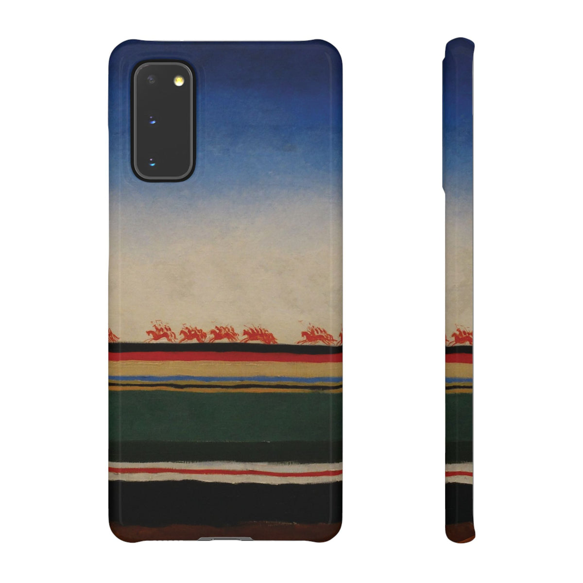 Red Cavalry Riding by Kazimir Malevich - Samsung Slim Case