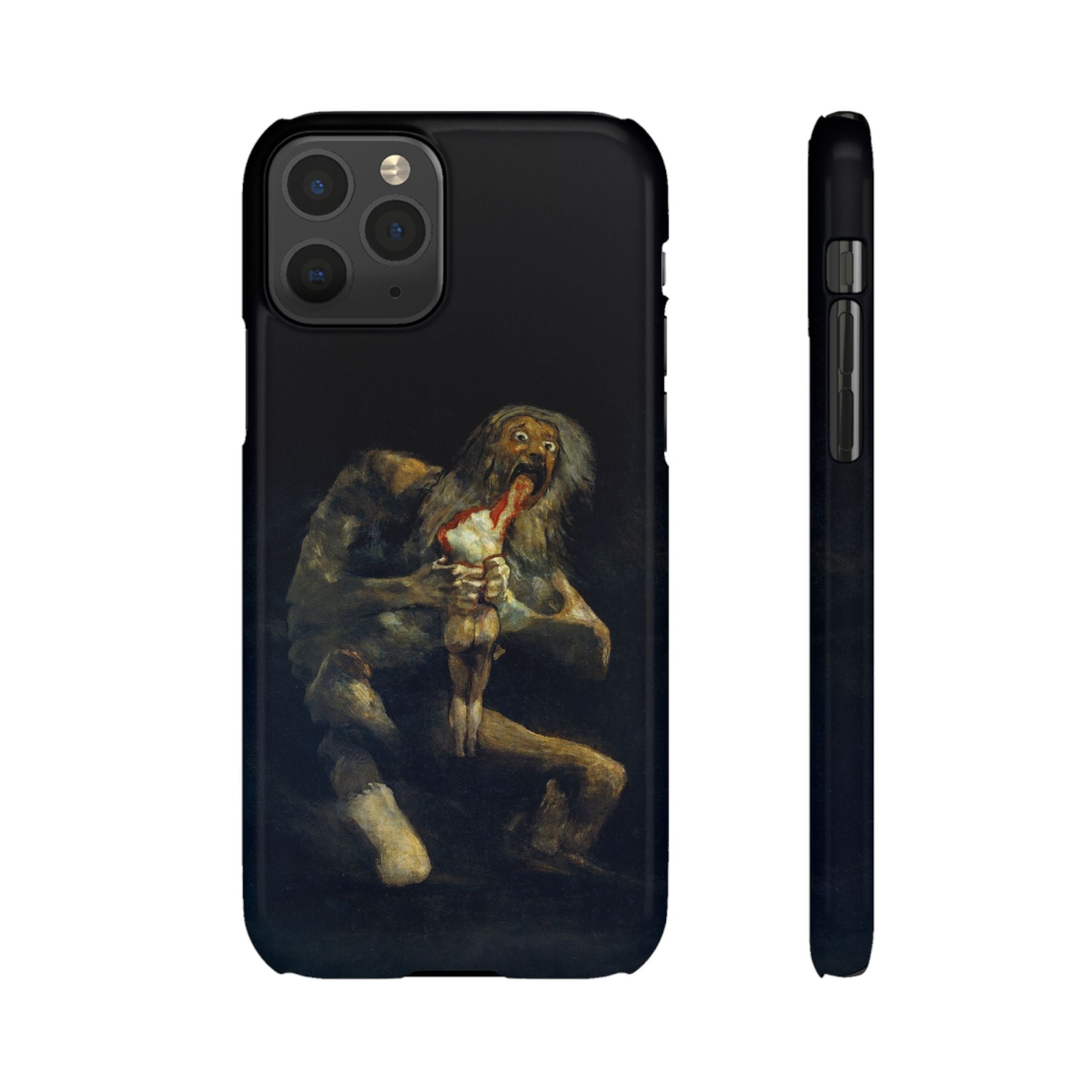 Saturn Devouring His Son by Goya - iPhone Slim Case