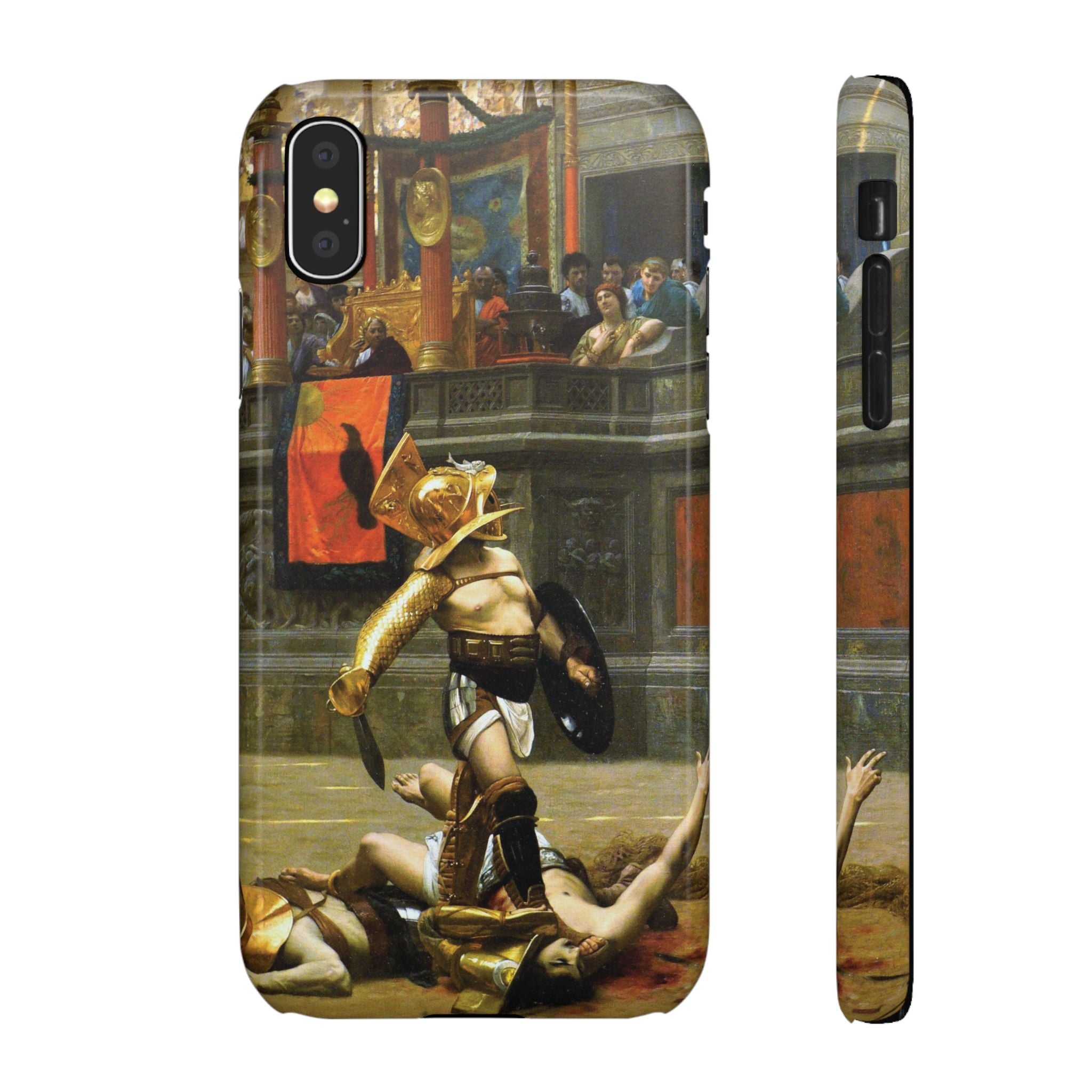 Pollice Verso by Jean Leon Gerome - iPhone Slim Case