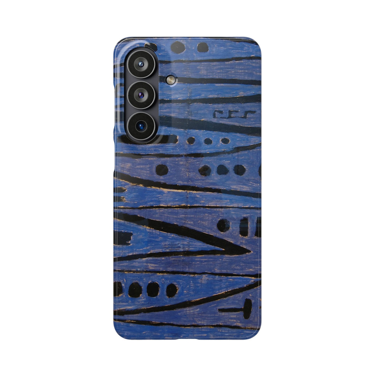 Heroic strokes of the bow by Paul Klee - Samsung Slim Case