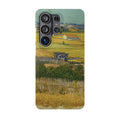 Harvest at La Crau by Vincent van Gogh - Samsung Slim Case