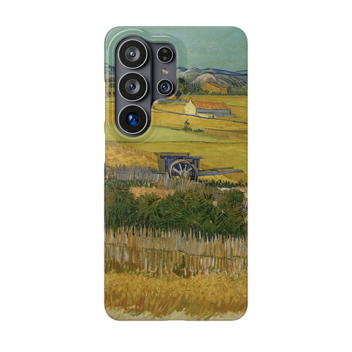 Harvest at La Crau by Vincent van Gogh - Samsung Slim Case