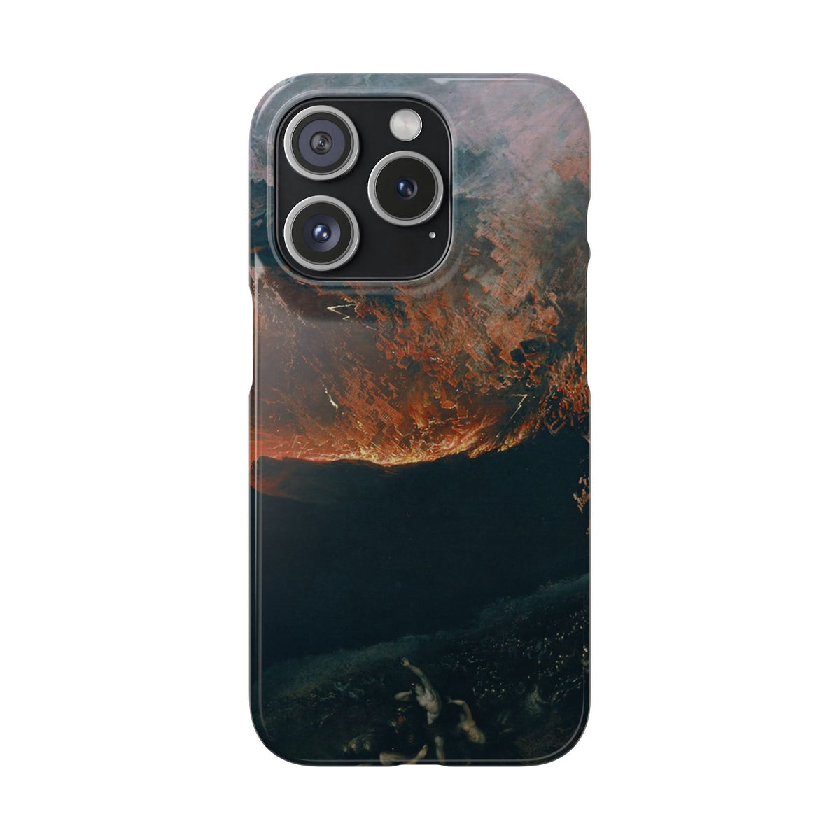 The Great Day of His Wrath by John Martin - iPhone Slim Case