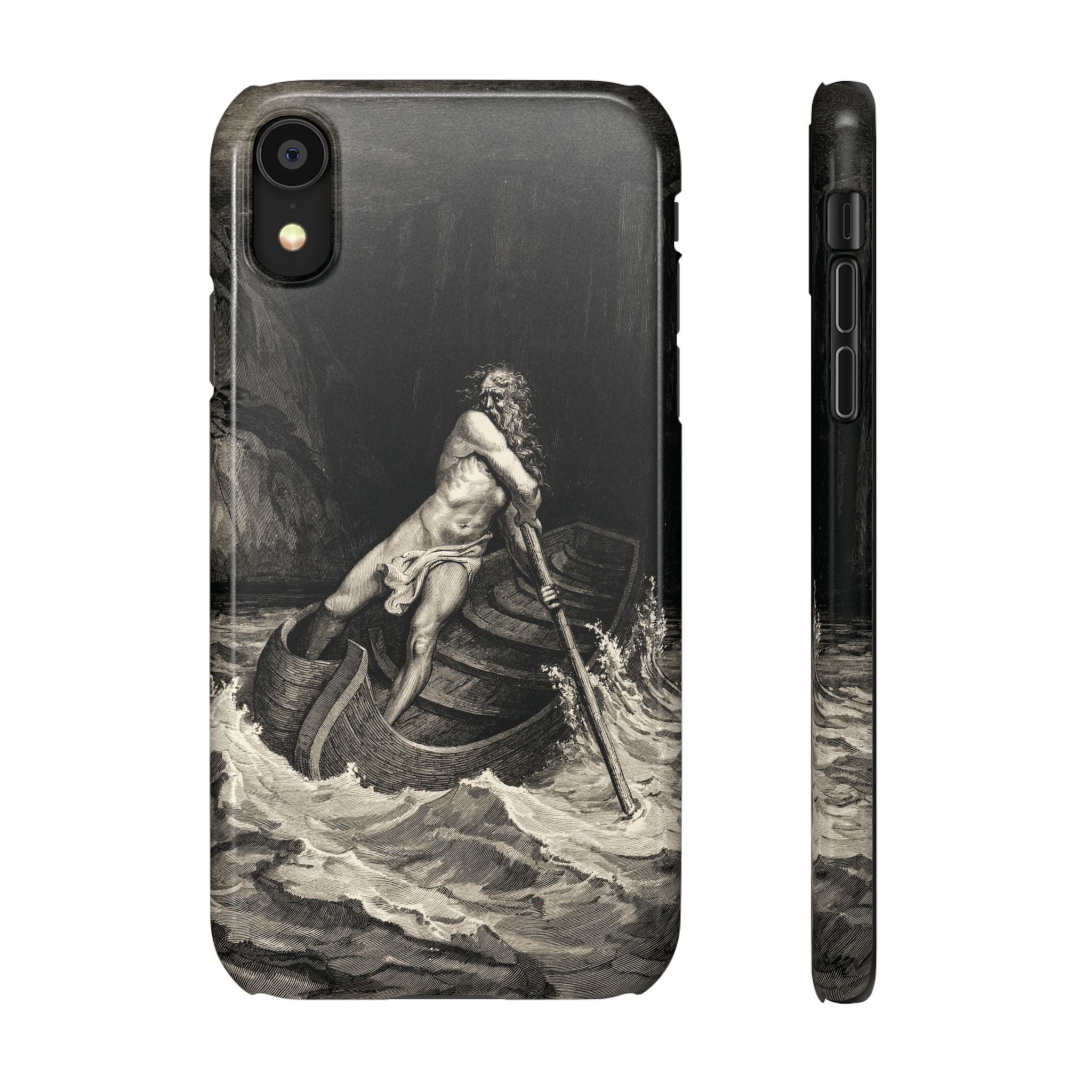 Canto III - Charon by Gustave Doré - iPhone Slim Case