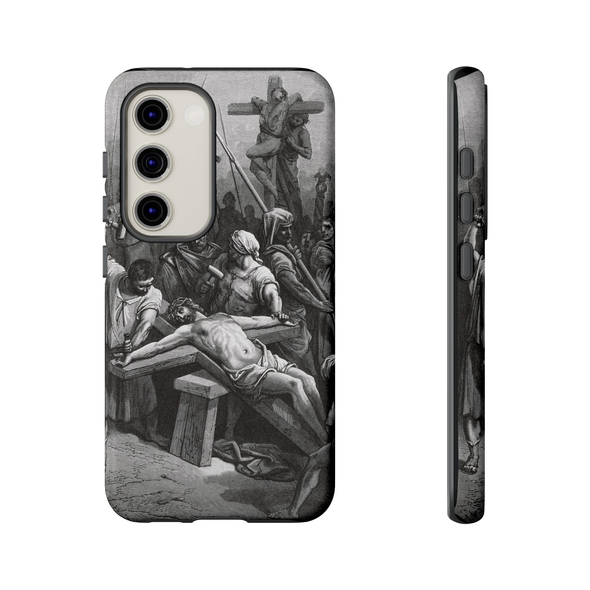 Crucifixion of Jesus by Gustave Doré - Samsung Tough Case