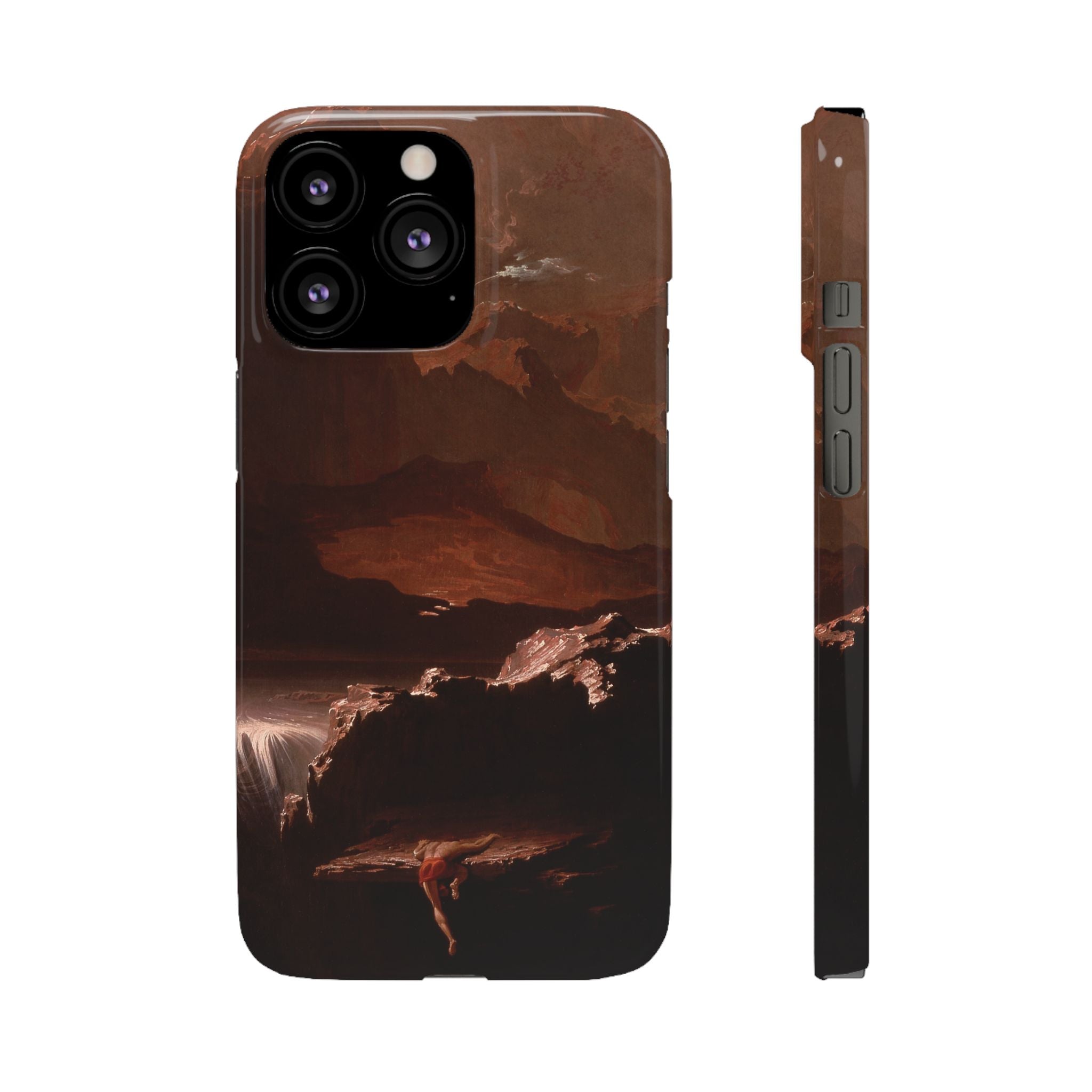 Sadak in Search of the Waters of Oblivion by John Martin - iPhone Slim Case