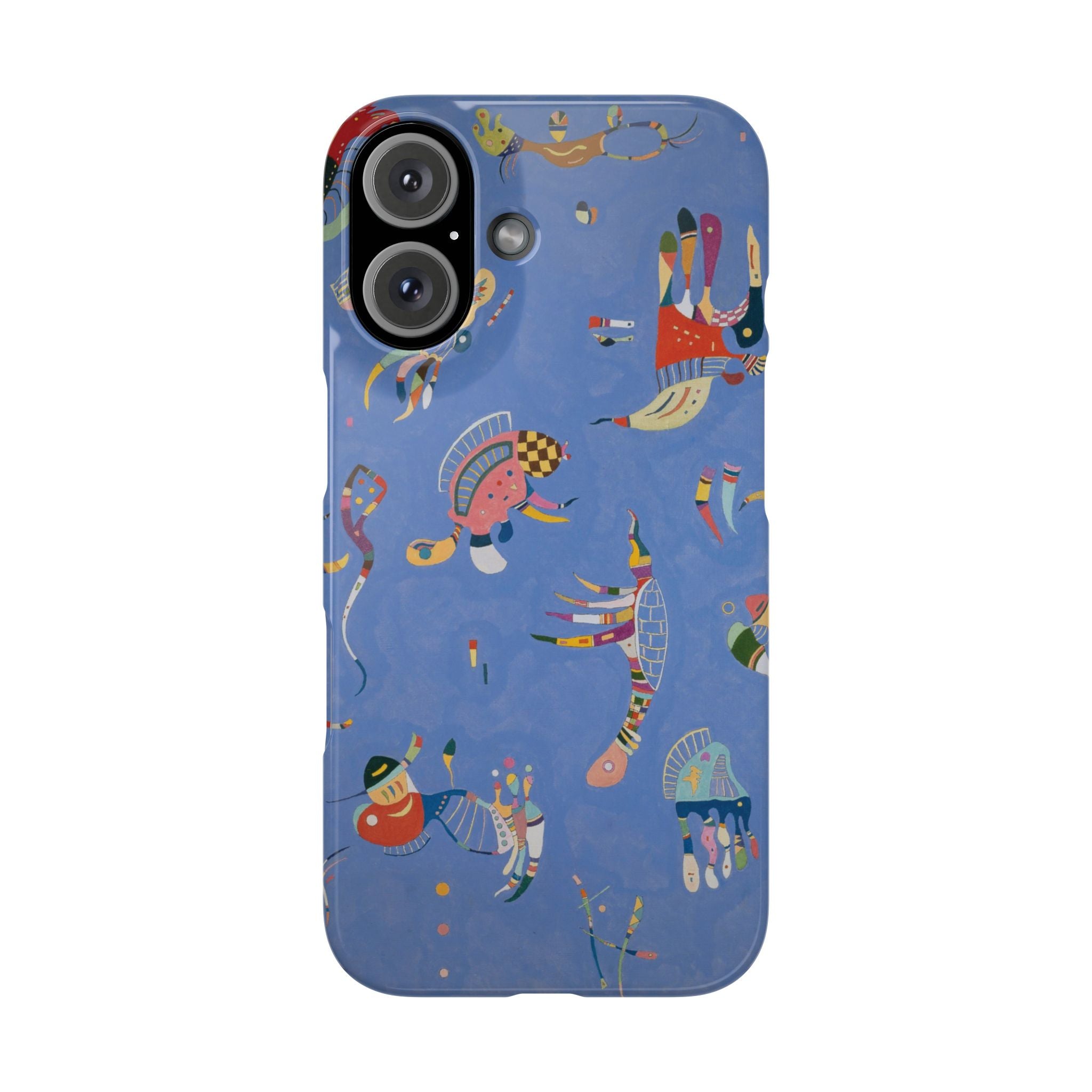 Sky Blue by Vasily Kandinsky - iPhone Slim Case