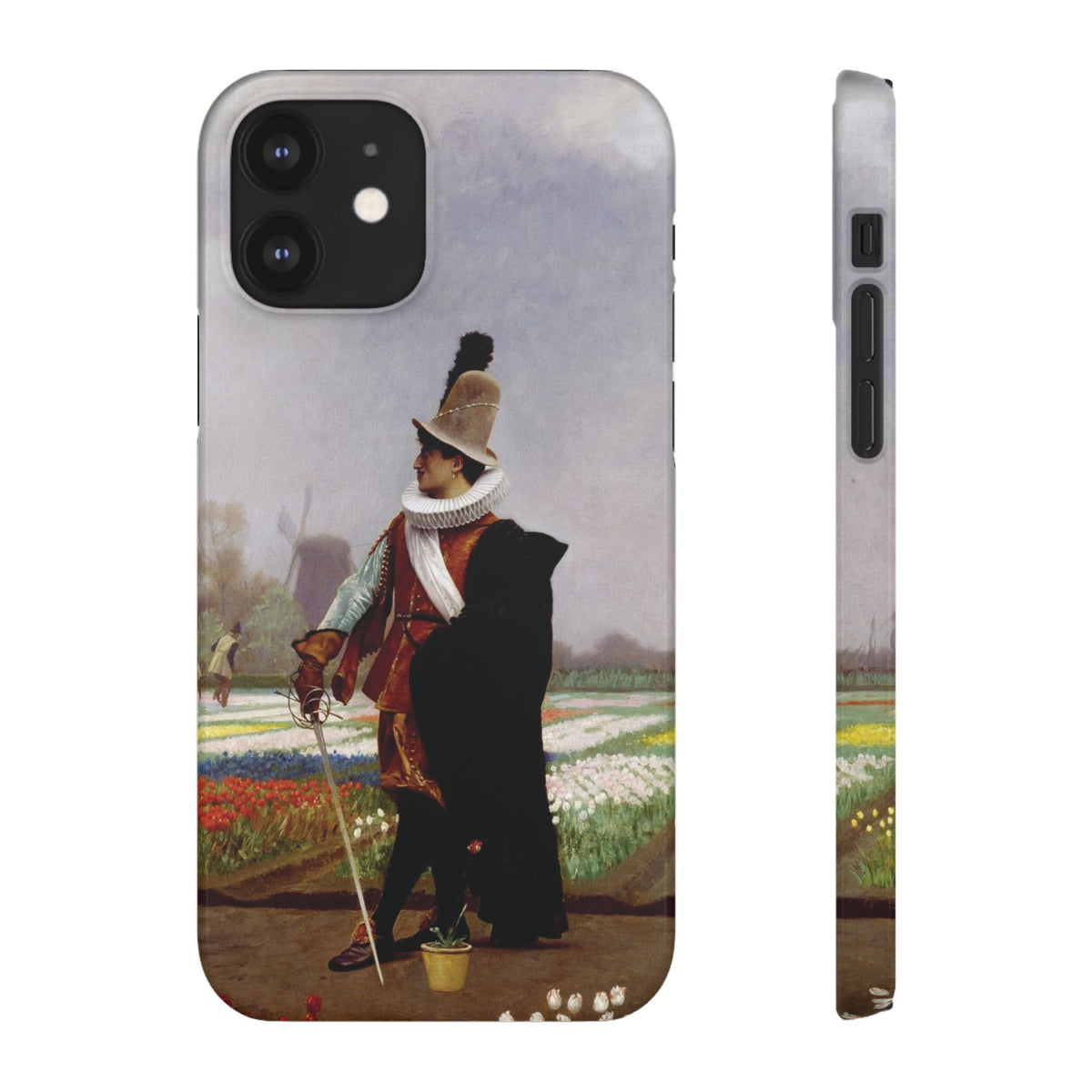 The Tulip Folly by Jean-Leon Gerome - iPhone Slim Case