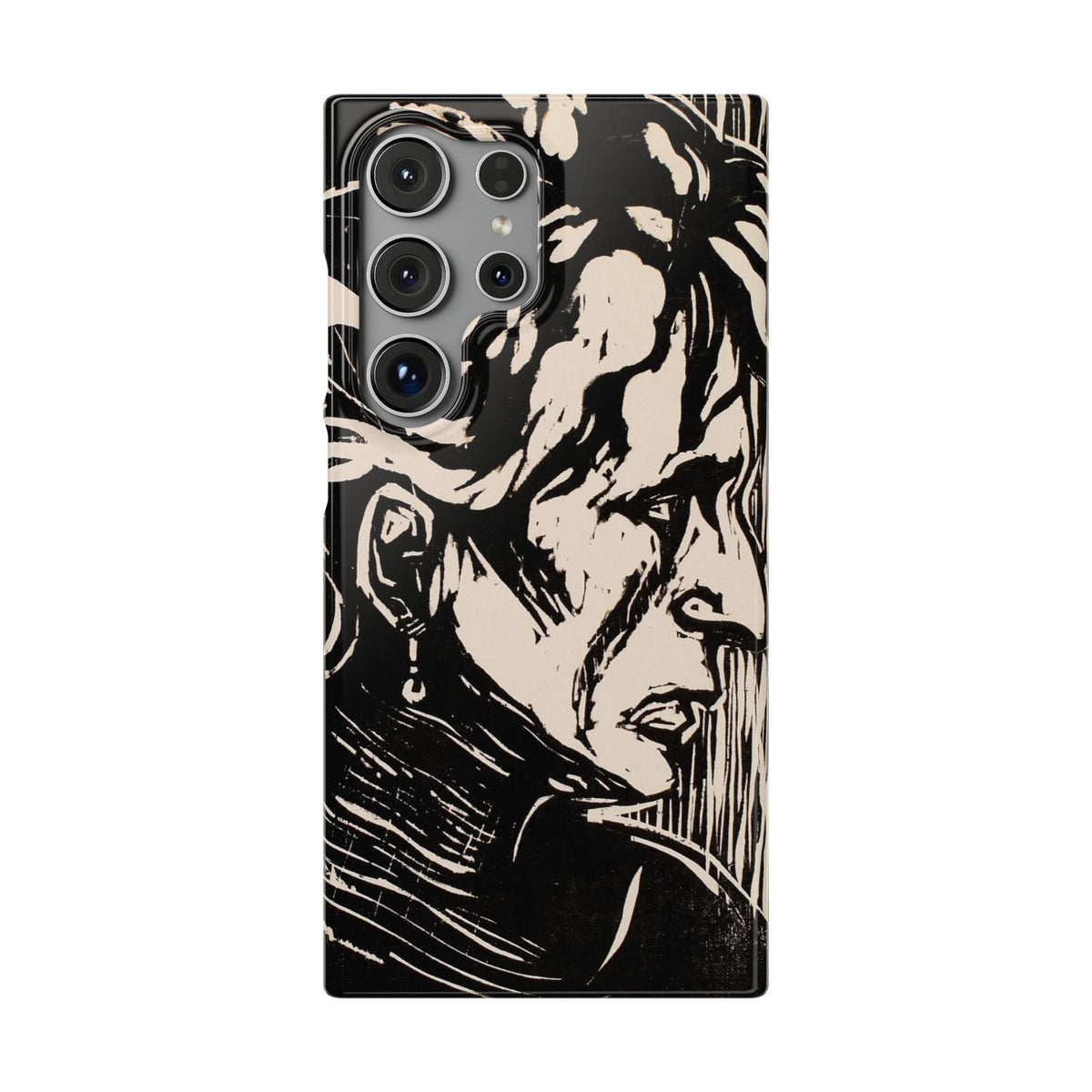 Portrait of an Elderly Lady by Edvard Munch - Samsung Slim Case