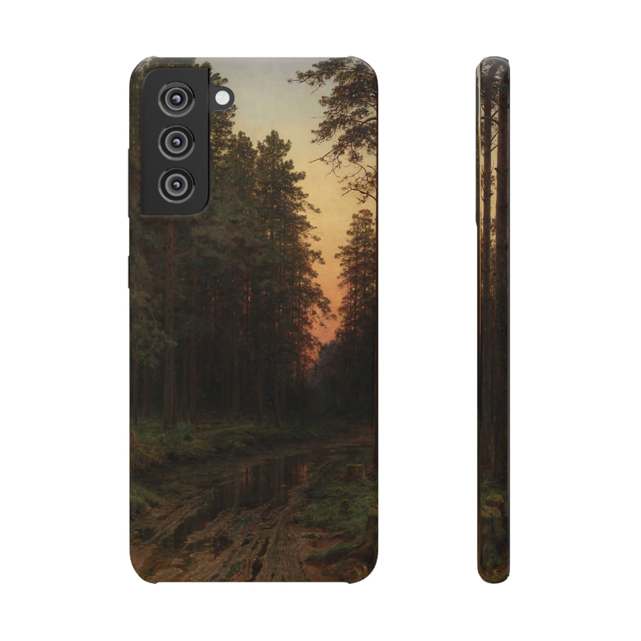 Evening Glow by Ivan Ivanovich Shishkin - Samsung Slim Case