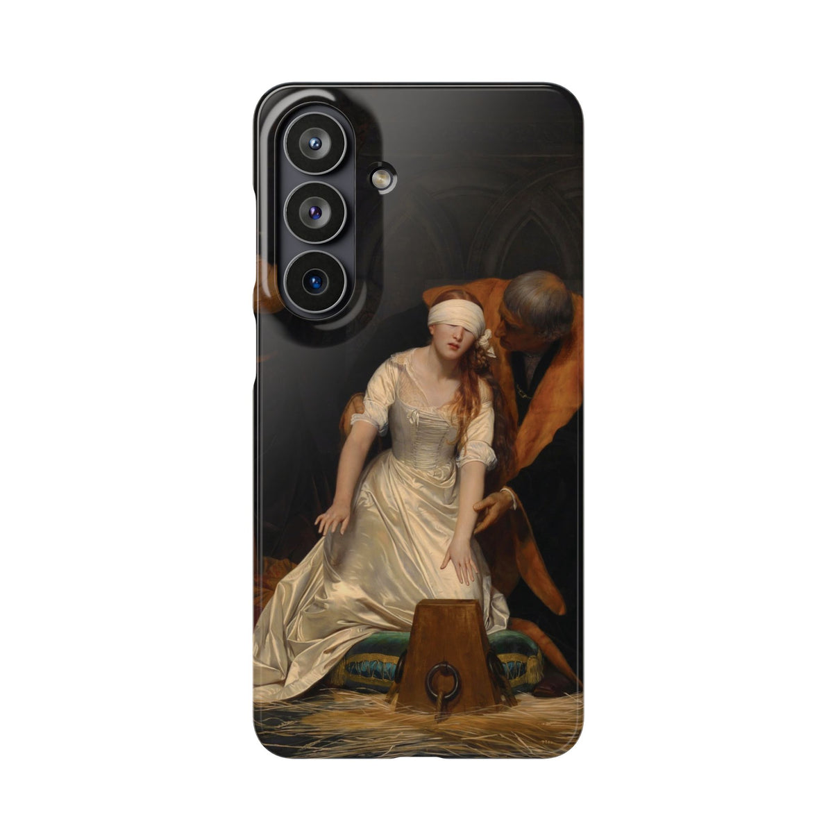 The Execution of Lady Jane Grey by Paul Delaroche - Samsung Slim Case