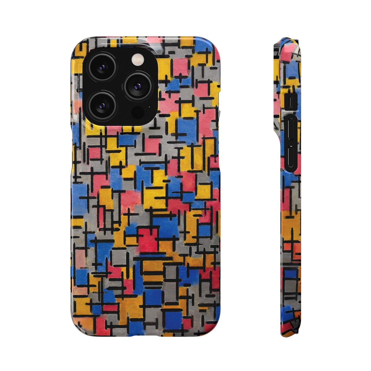 Composition by Piet Mondrian - iPhone Slim Case