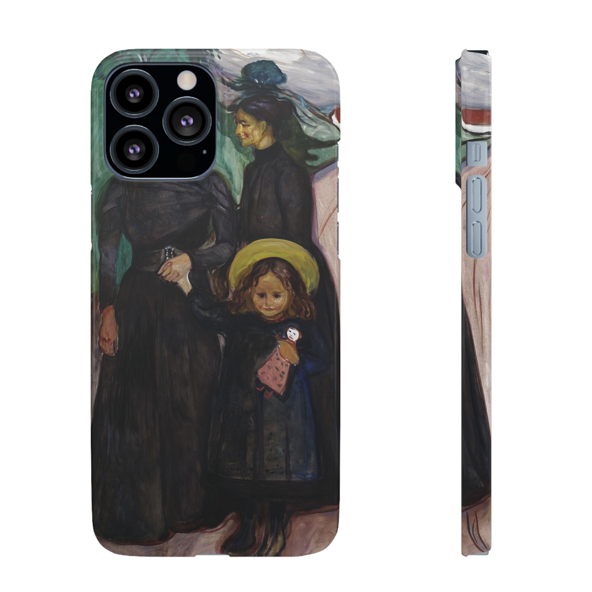The Family by Edvard Munch - iPhone Slim Case