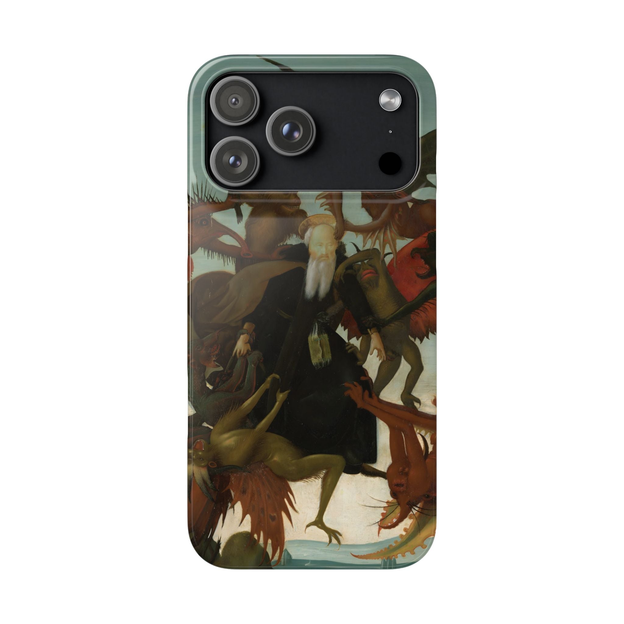 The Torment of Saint Anthony by Michelangelo Buonarroti - iPhone Slim Case