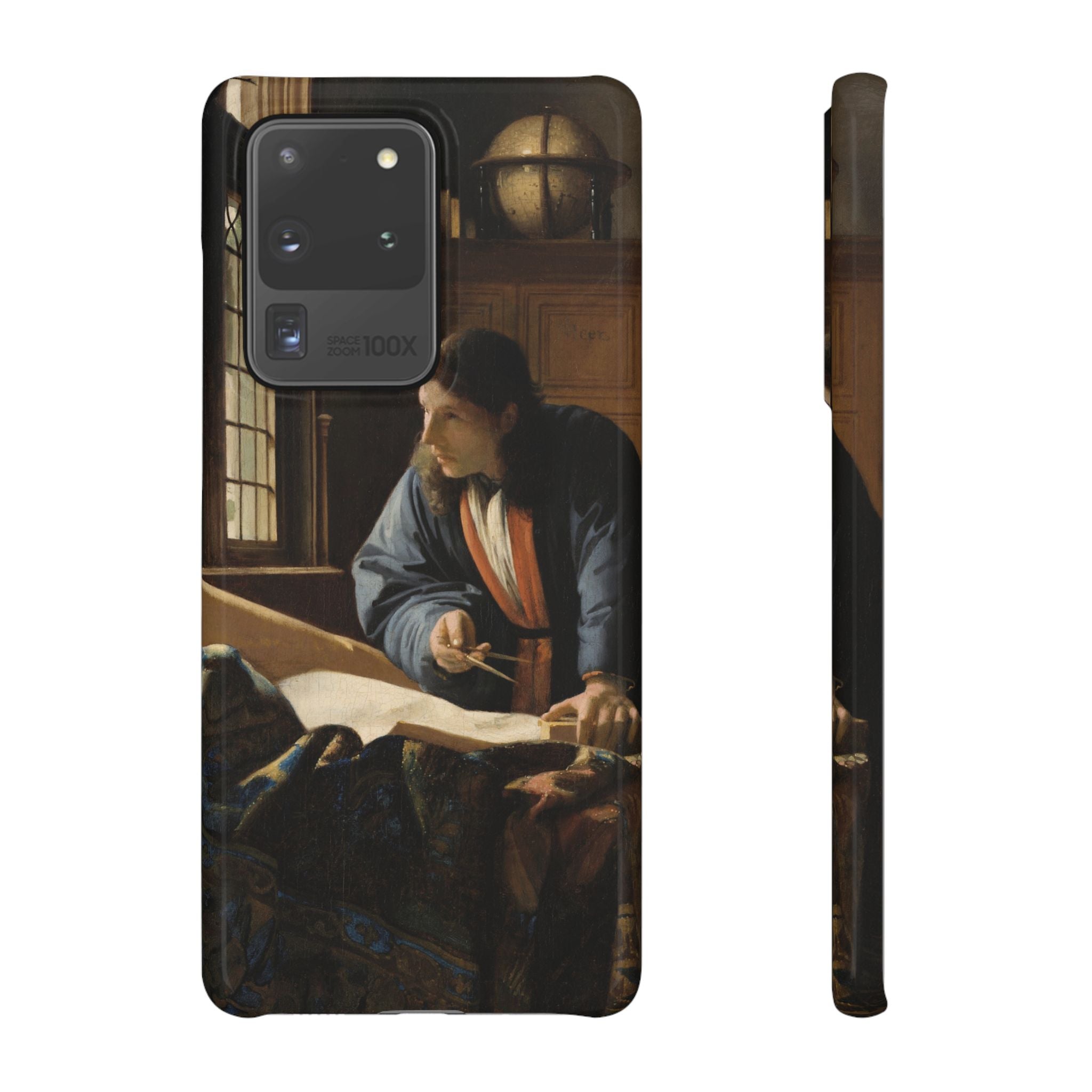 The Geographer by Johannes Vermeer - Samsung Slim Case