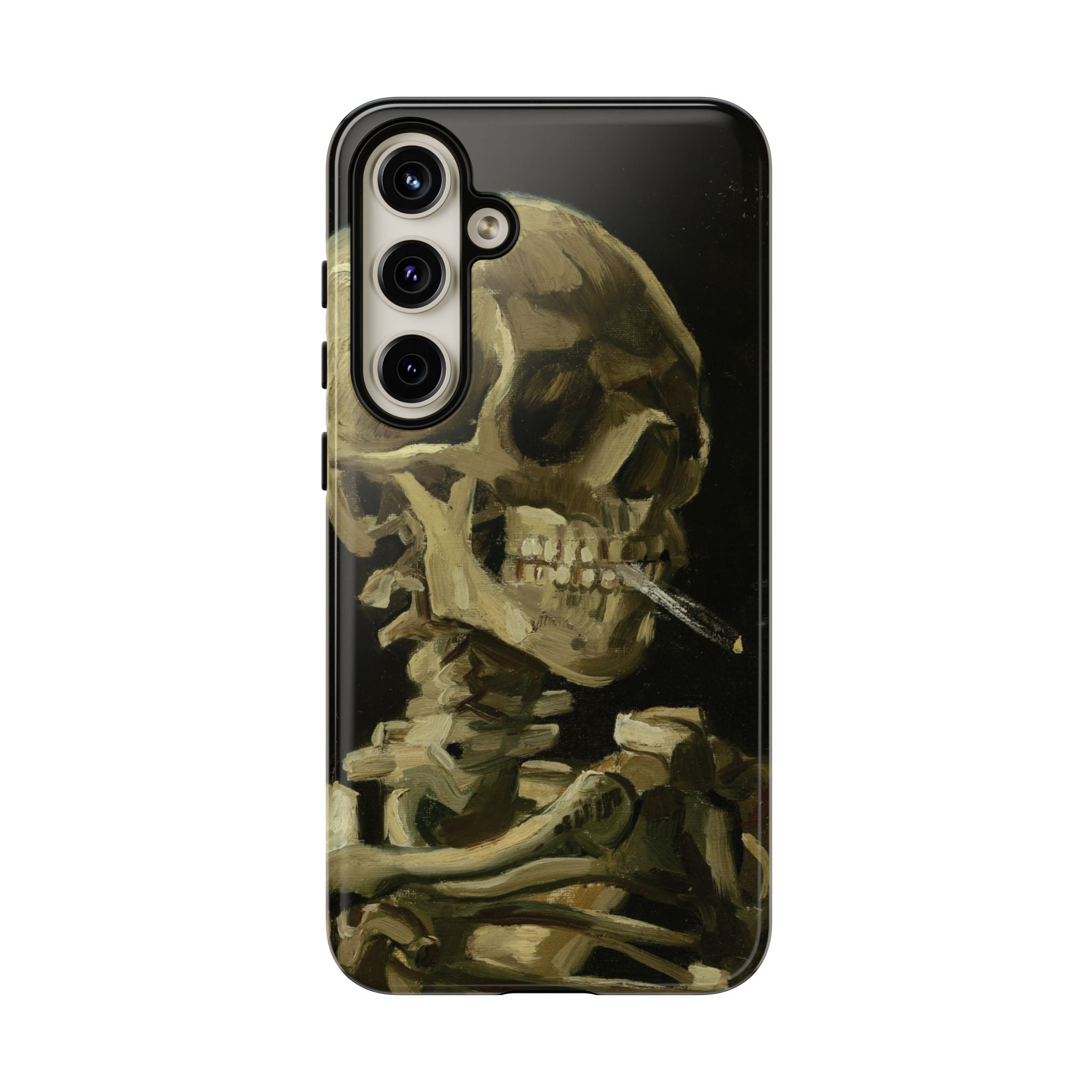 Head of a Skeleton with a Burning Cigarette by Vincent van Gogh - Samsung Tough Case