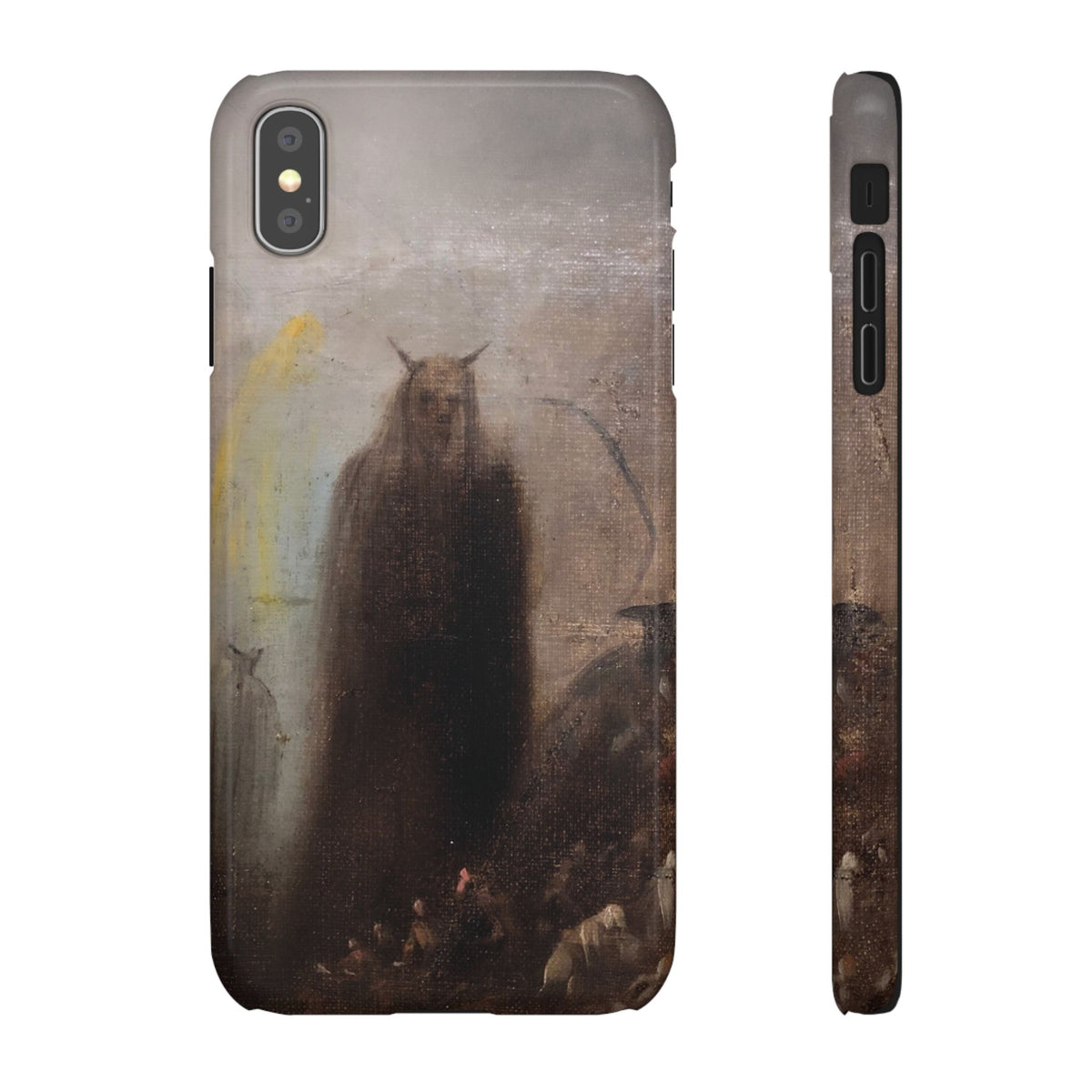 Ghostly Vision by Francisco Goya - iPhone Slim Case