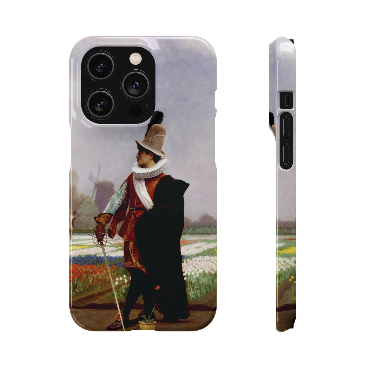 The Tulip Folly by Jean-Leon Gerome - iPhone Slim Case