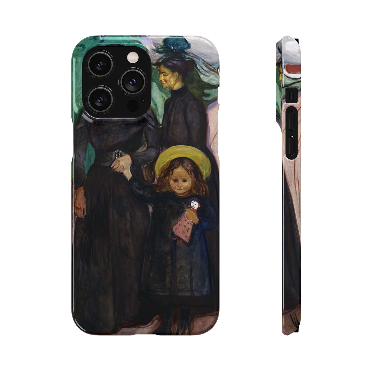 The Family by Edvard Munch - iPhone Slim Case