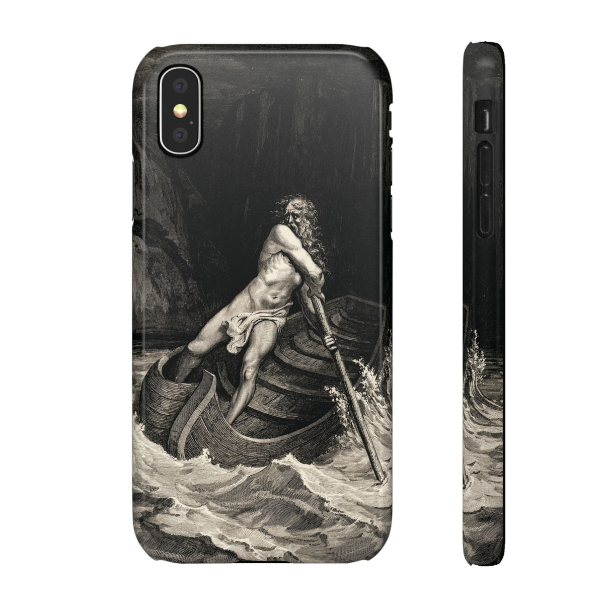 Canto III - Charon by Gustave Doré - iPhone Slim Case