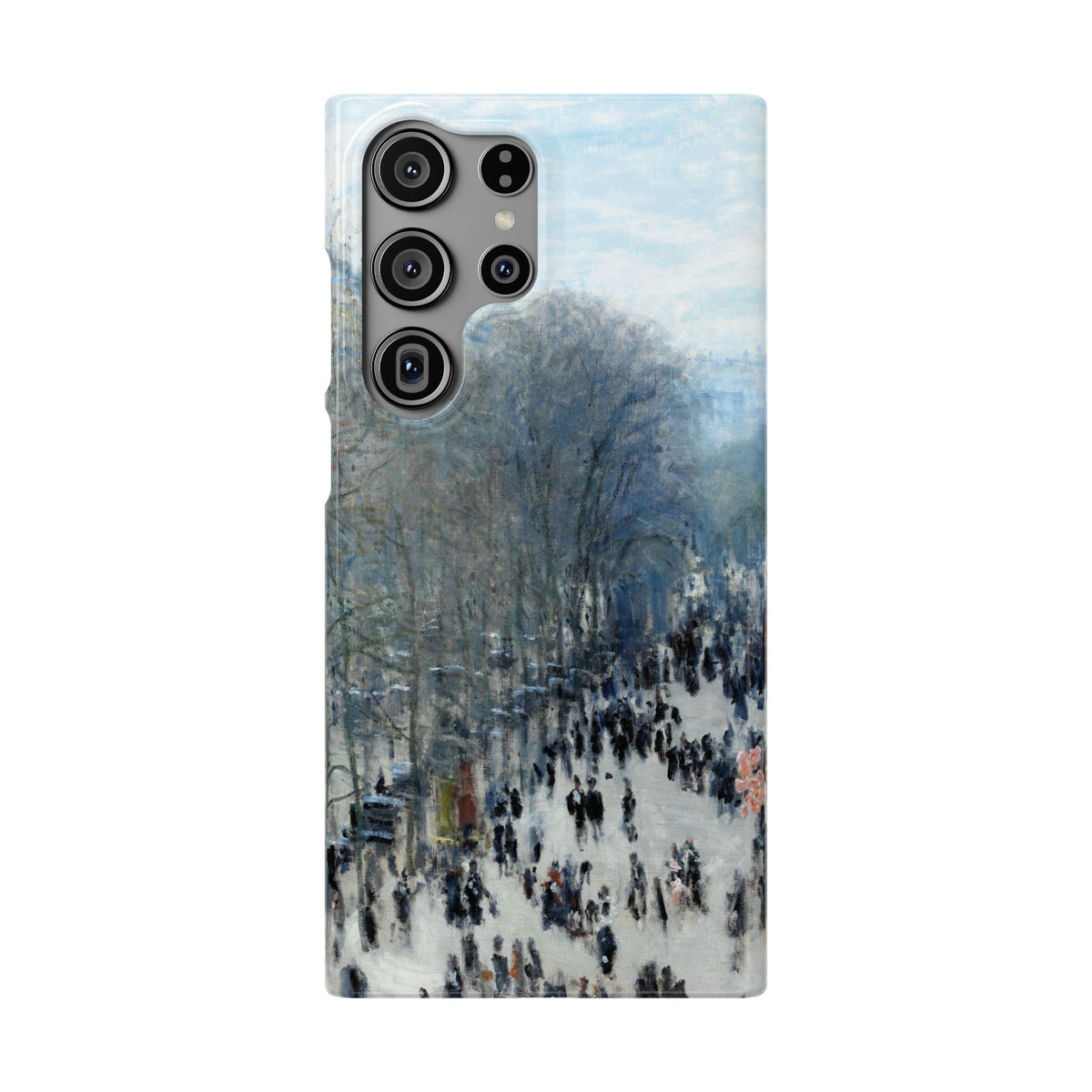 Boulevard des Capucines by Claude Monet - Samsung Slim Case