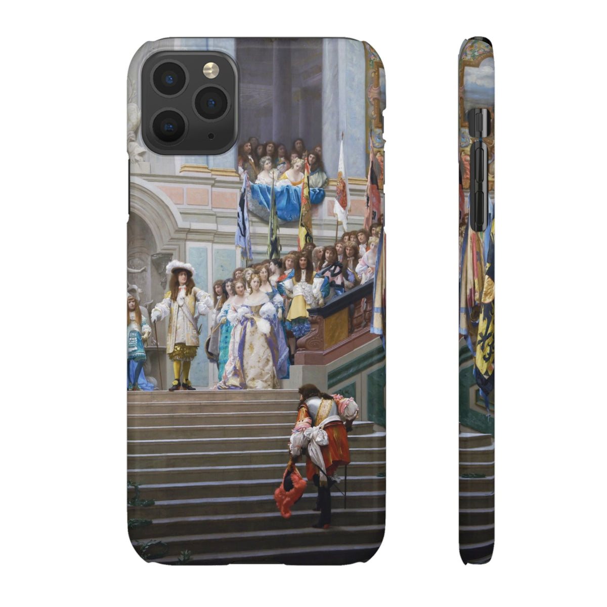 Reception du Grand Conde par Louis XIV by Jean-Leon Gerome - iPhone Slim Case
