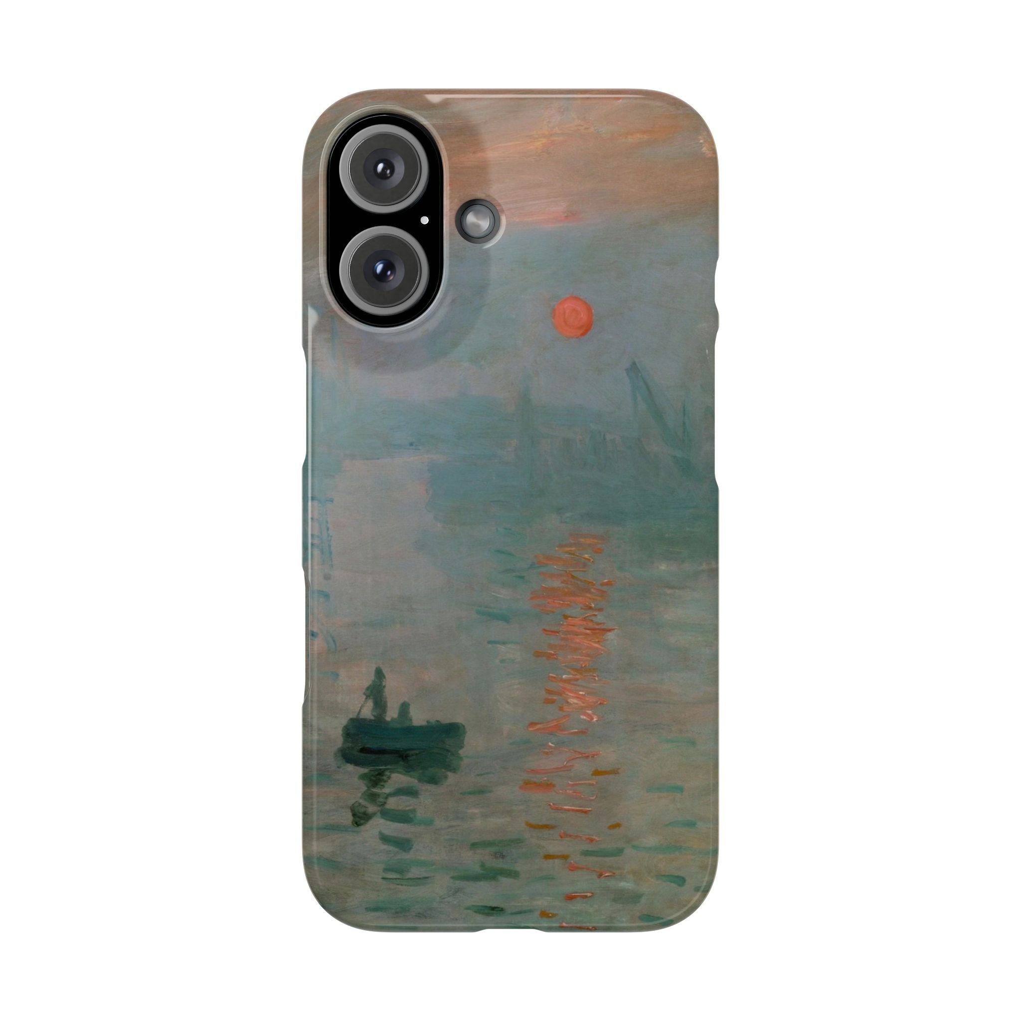 Impression, Sunrise by Claude Monet - iPhone Slim Case