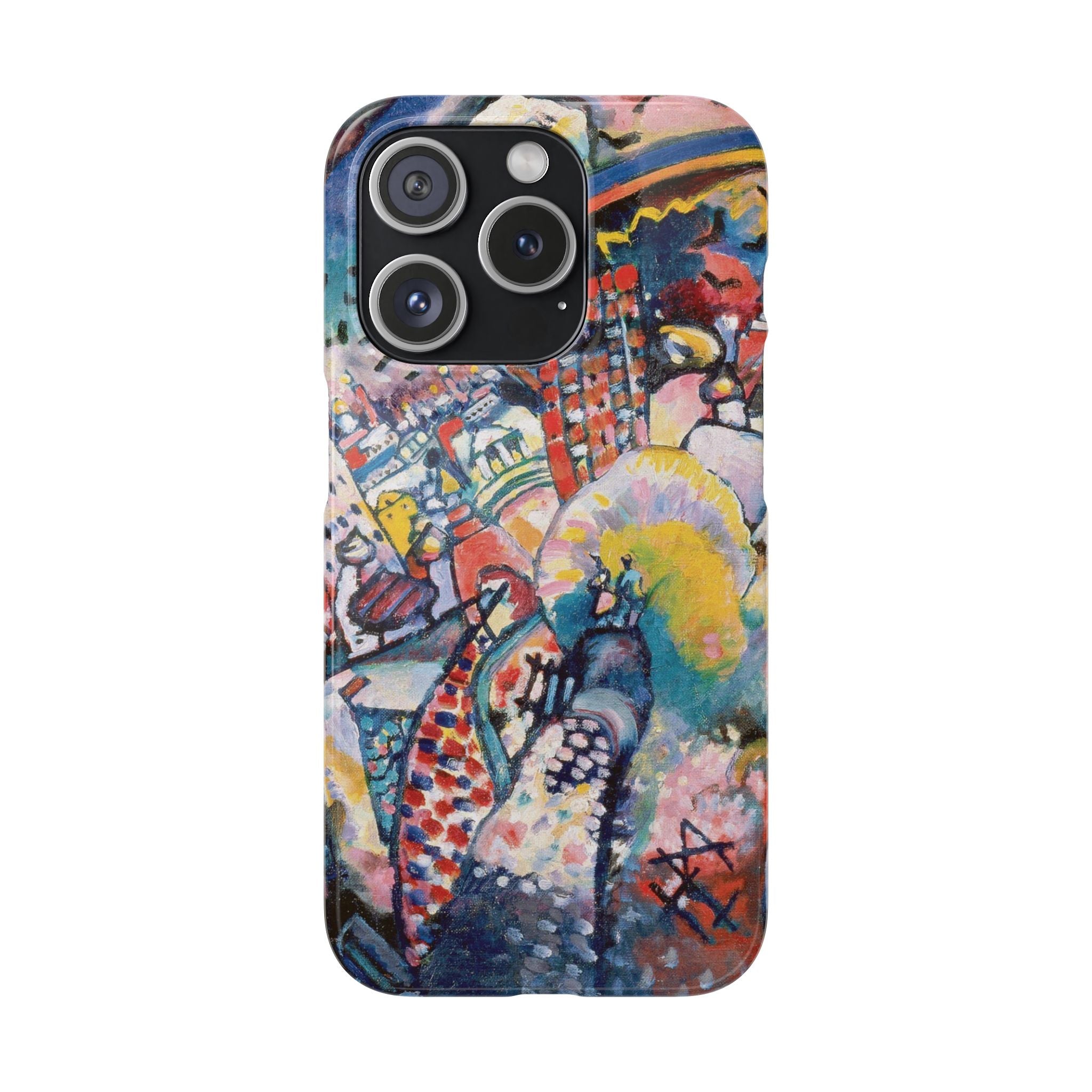 Moscow, Red Square by Vasily Kandinsky - iPhone Slim Case