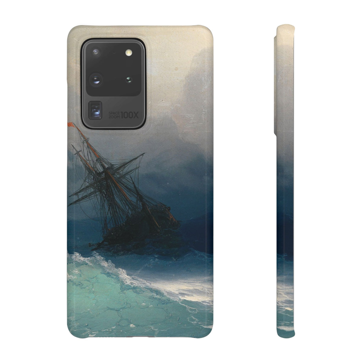 Ship on Stormy Seas by Ivan Aivazovsky - Samsung Slim Case